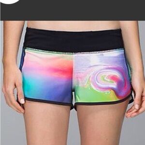 lululemon SeaWheeze Sky to SeaWheeze Multicolor Speed Shorts